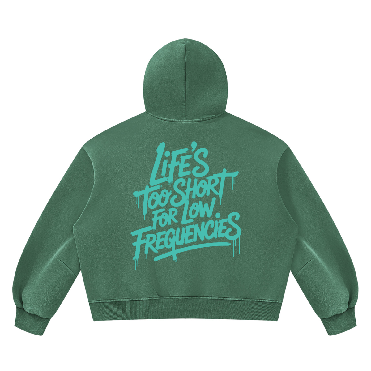 Low Frequencies Vintage Wash Hoodie, unisex streetwear