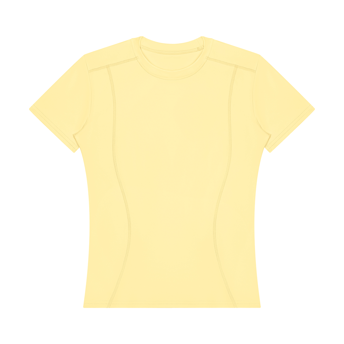 Stride Fitted Training Tee, women's activewear, view 9