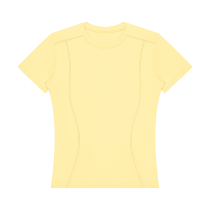 Stride Fitted Training Tee, women's activewear, view 9