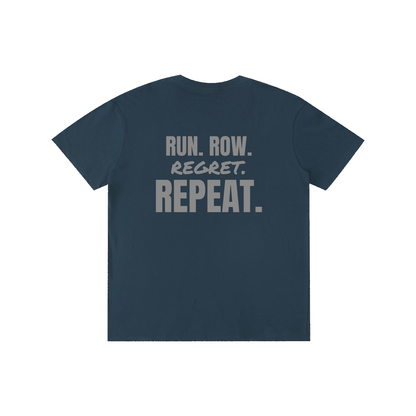 Run Row Regret Repeat funny gym t-shirt, unisex, view 14