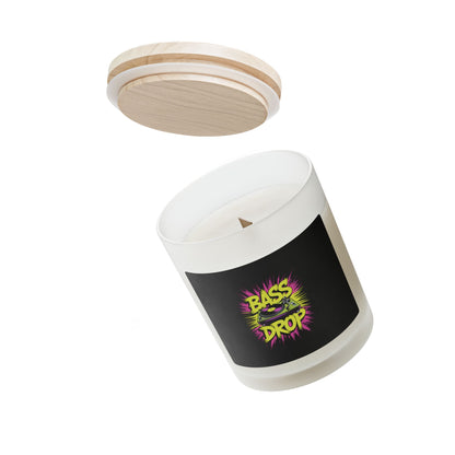 Vibrant Bass Drop Candle - Unique Home Decor, Scented Gift for Music Lovers, Relaxing Ambiance for Parties, Celebration Candle