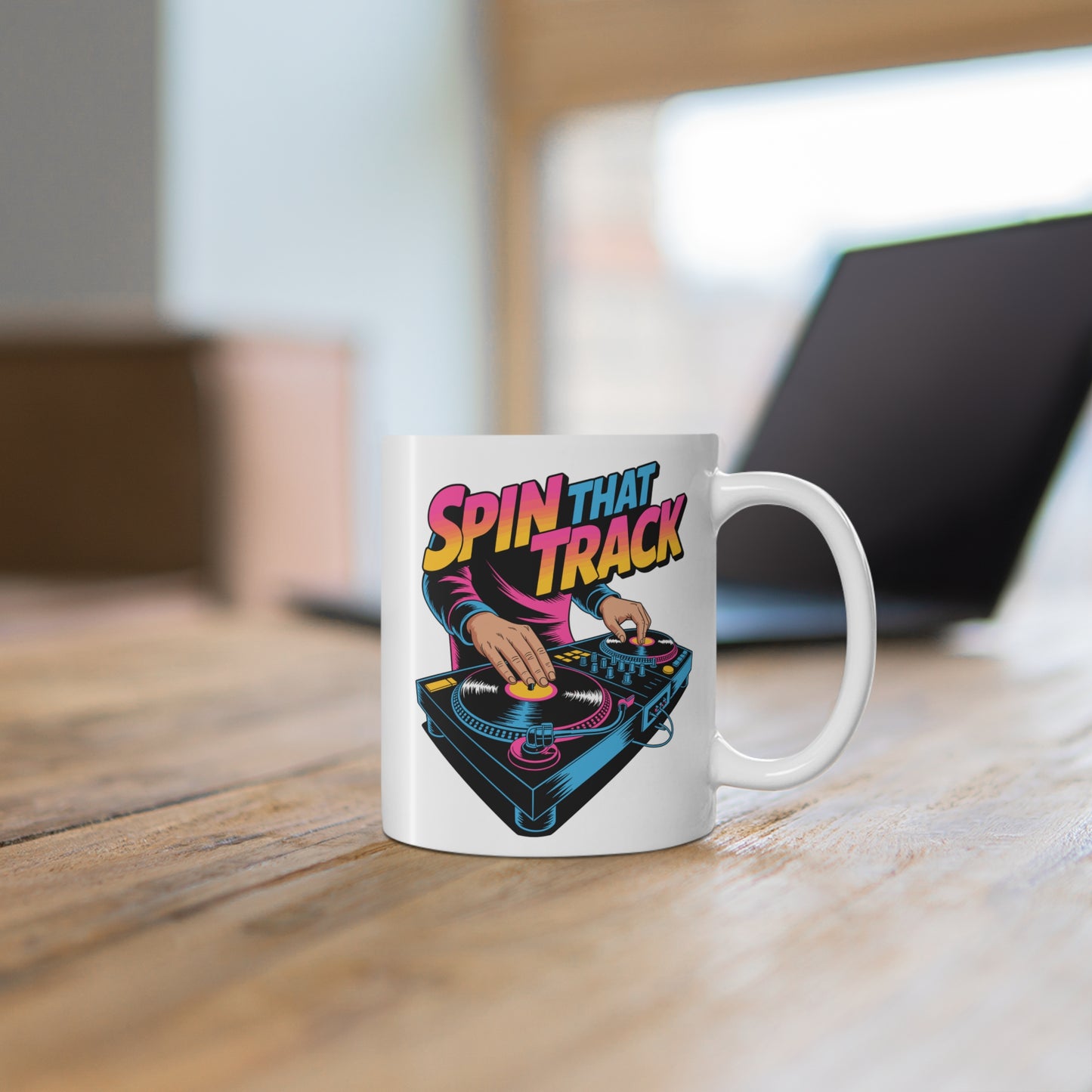 DJ-themed Coffee Mug