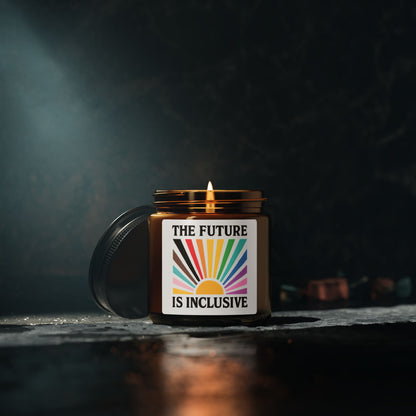 Inclusive Future Scented Soy Candle - Eco-Friendly, Aromatherapy, Gift for Her, Home Decor, Positive Vibe