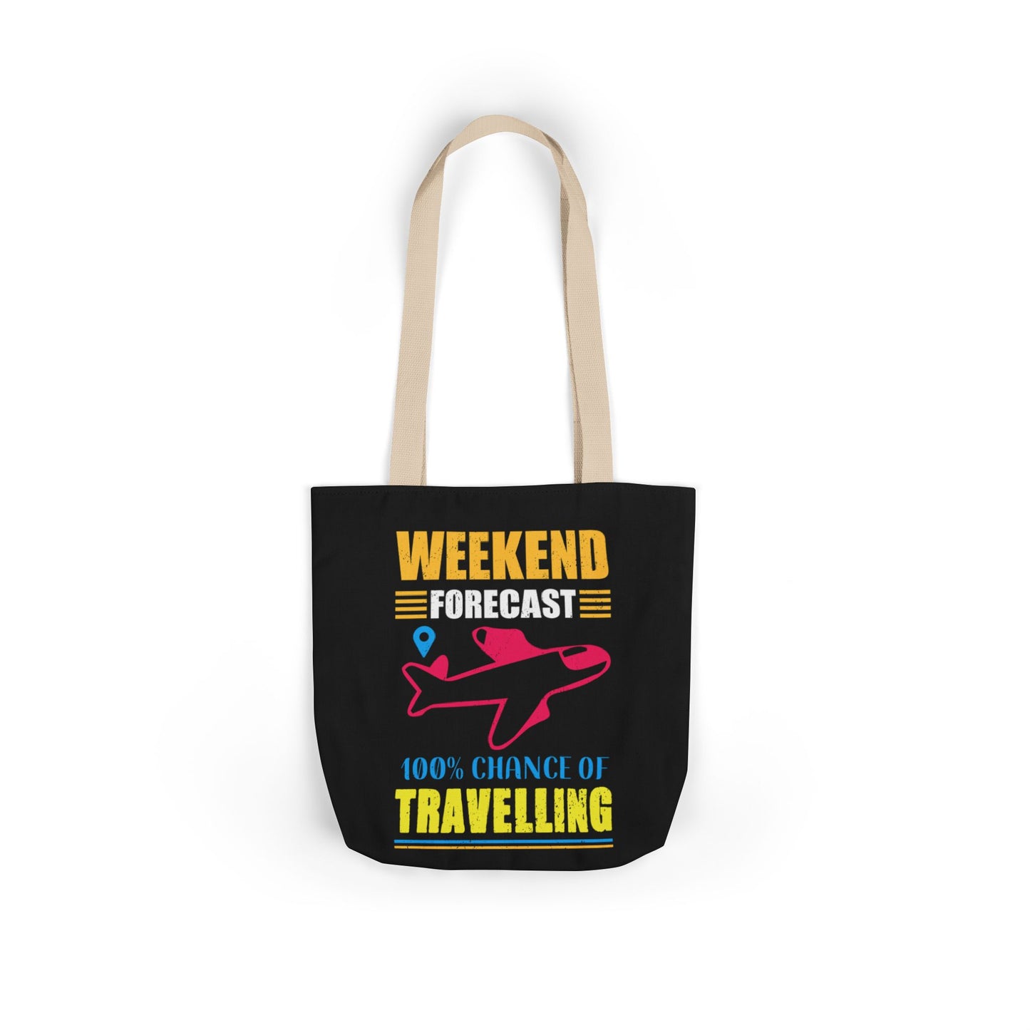 Weekend Travel Canvas Tote Bag, Stylish Travel Essential, Perfect for Adventurers, Gift for Travelers, Summer Vacation