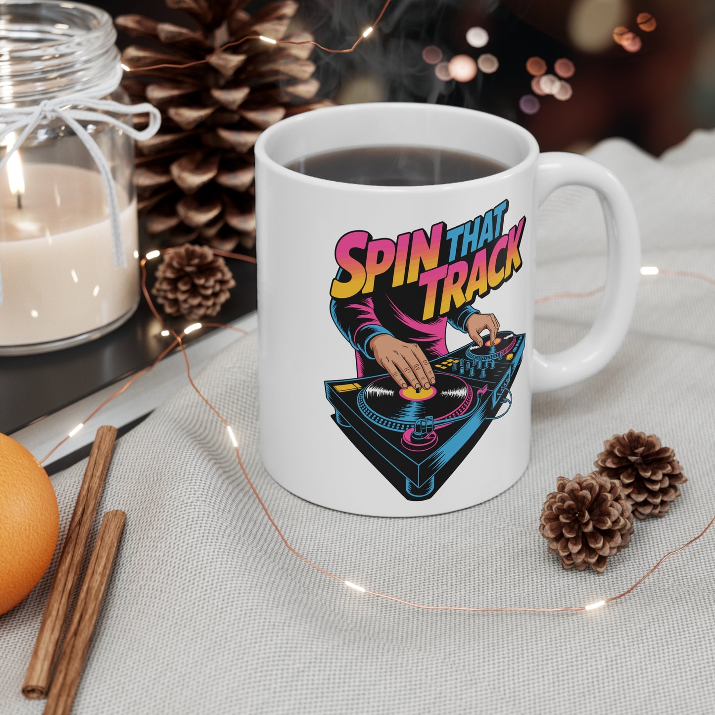 DJ-themed Coffee Mug