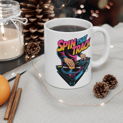 DJ-themed Coffee Mug