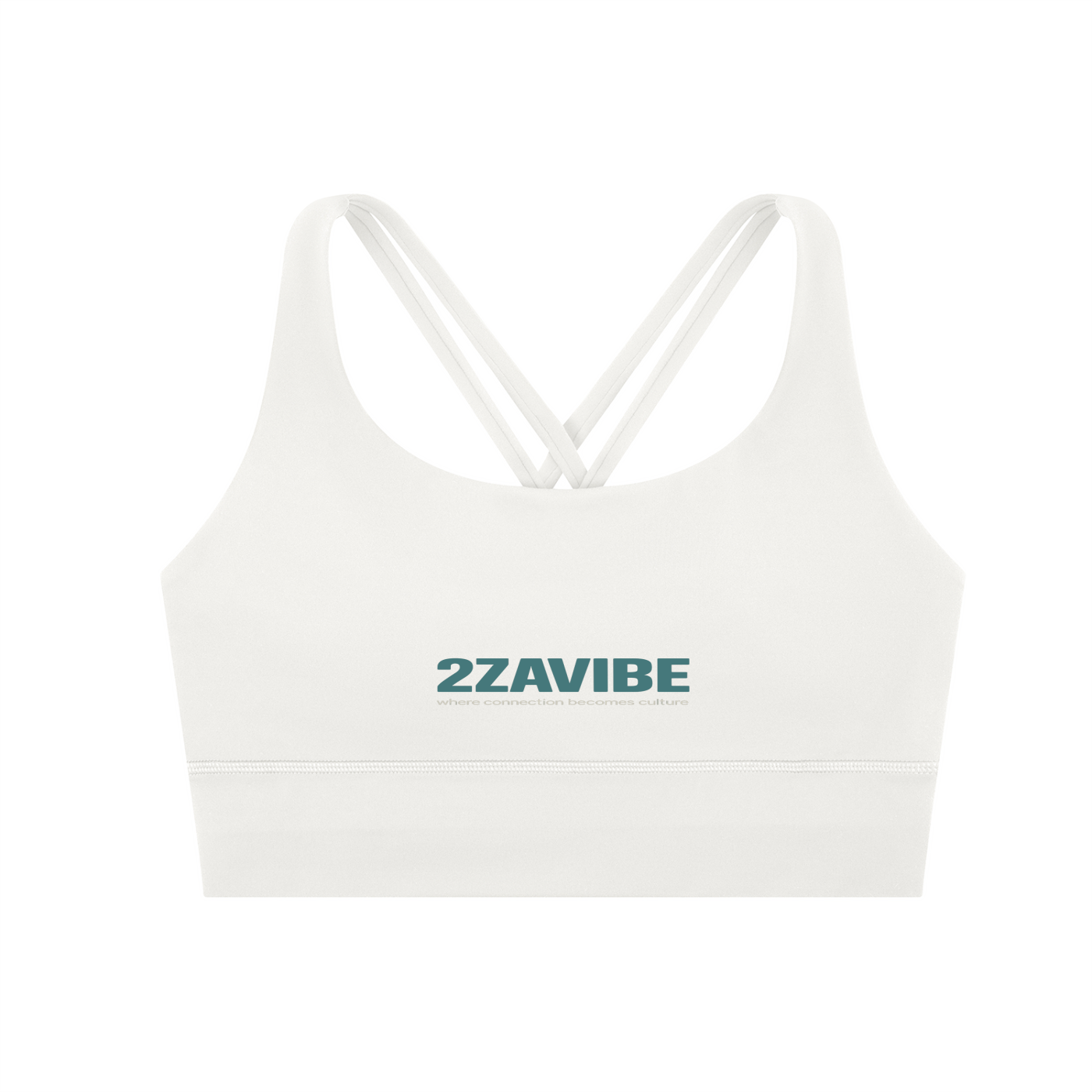 Strappy Criss-Cross Sports Bra
