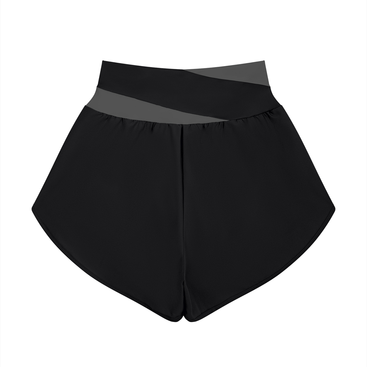 Block Lined Training Shorts, women's activewear, view 2