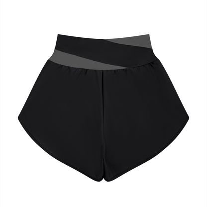 Block Lined Training Shorts, women's activewear, view 2