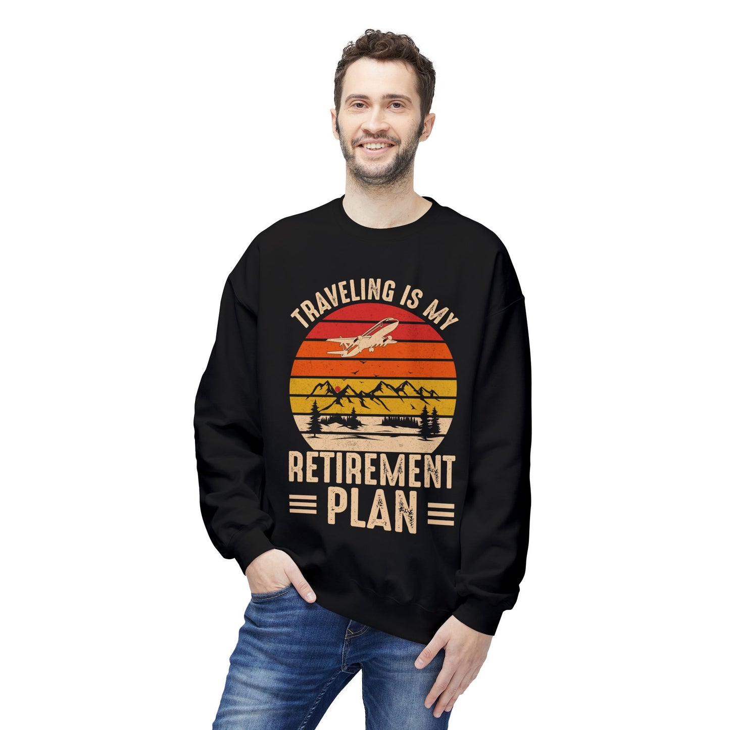 Travel-Inspired Retirement Crewneck Sweatshirt - Cozy Gift for Travelers, Adventure Enthusiasts, Retirement Celebration, Unisex [...]