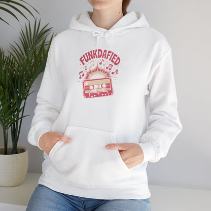 Funkdafied Hoodie with Retro Vibe, Unisex Sweatshirt for Music Lovers, Perfect for Gifting, Cozy Casual Wear, Fun for Festivals