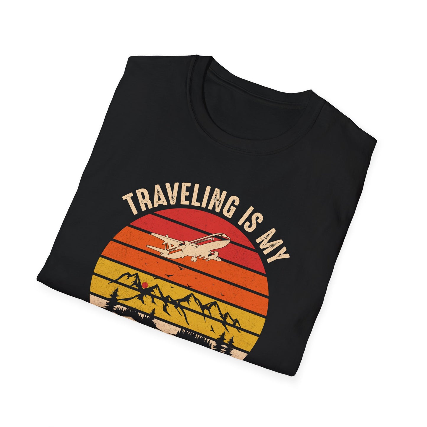 Travel Enthusiast Retirement Plan T-Shirt, Adventure Tee, Travel Shirt, Gift for Retirees, Vintage Graphic Tee