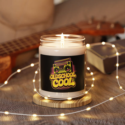 Scented Soy Candles with Black Lid, (4 and 9oz)