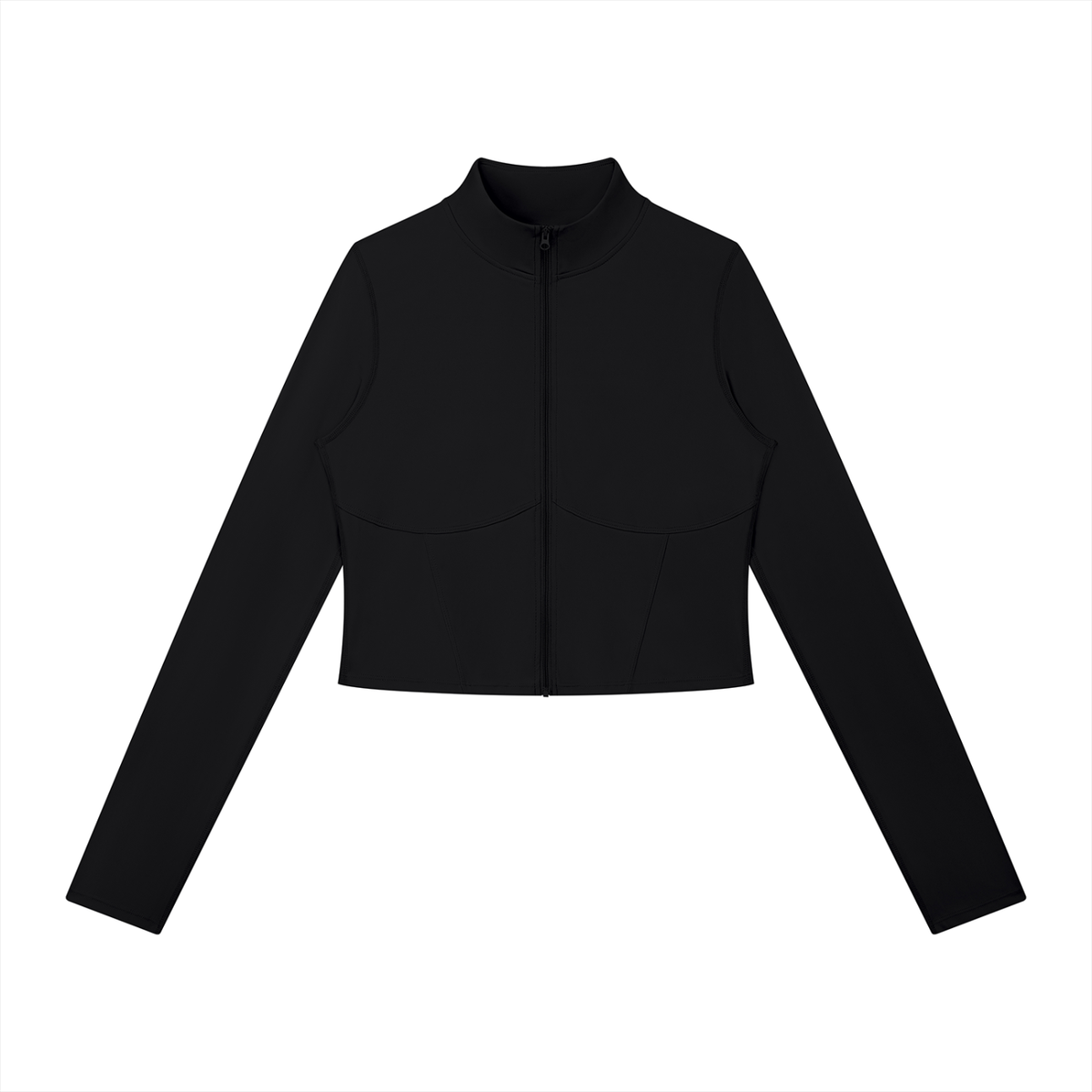 Block Panelled Zip Jacket, women's activewear, view 2