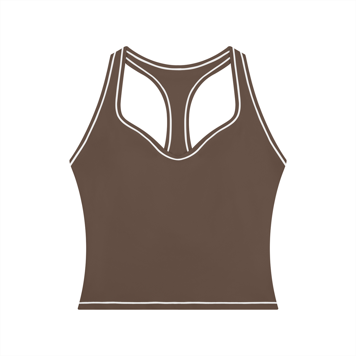Stride Topstitch Crop Tank, women's activewear, view 9