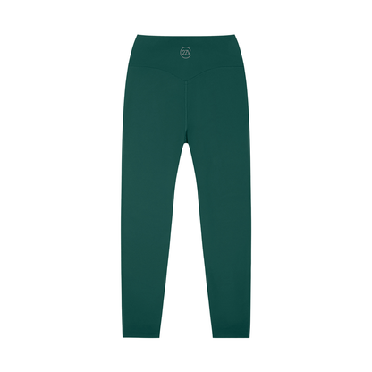 Tandem Minimal Leggings in Dark Green, women's activewear