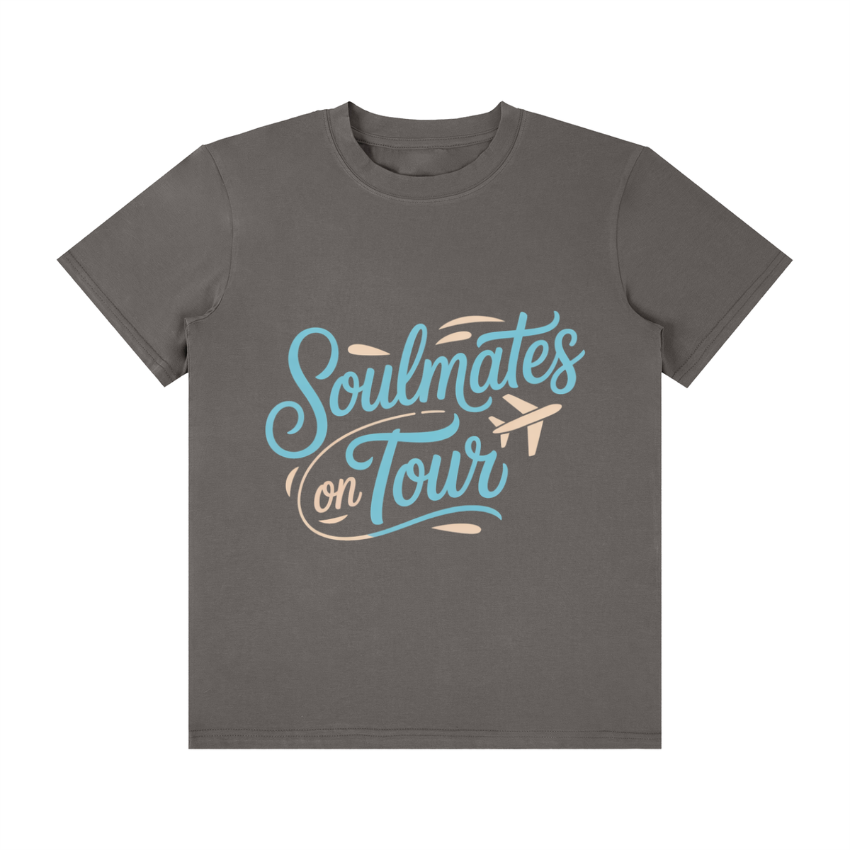 Soulmates on Tour Classic Tee in Pirate Black, unisex streetwear