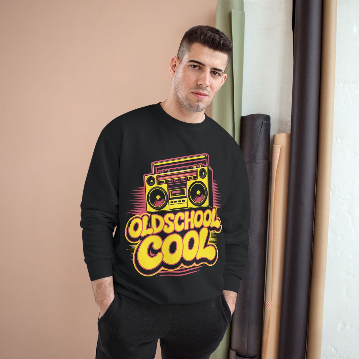 Vintage Champion Sweatshirt - Old School Cool Unisex Pullover