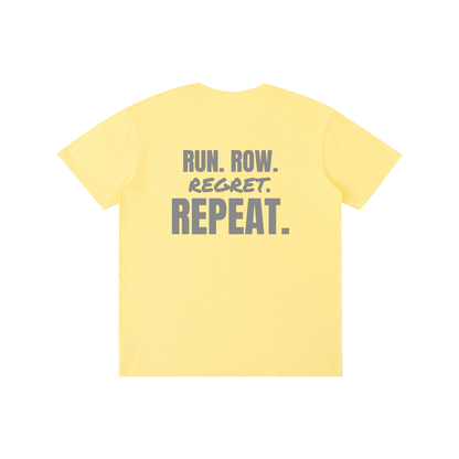 Run Row Regret Repeat funny gym t-shirt, unisex, view 9