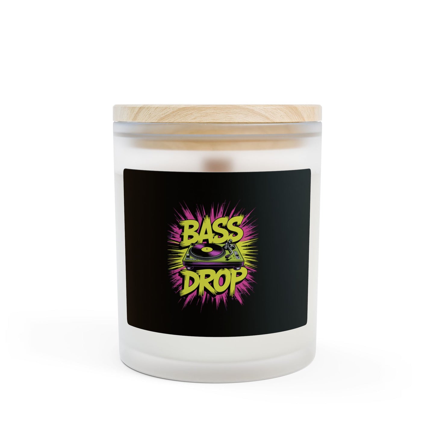 Vibrant Bass Drop Candle - Unique Home Decor, Scented Gift for Music Lovers, Relaxing Ambiance for Parties, Celebration Candle