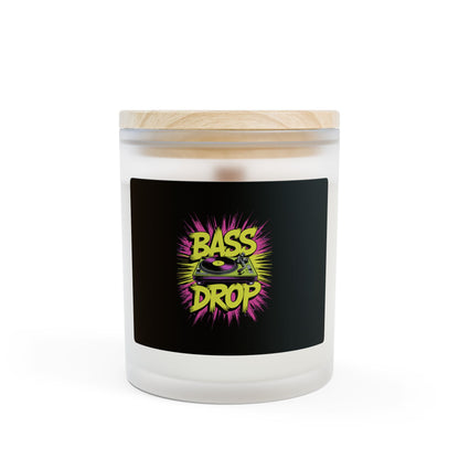 Vibrant Bass Drop Candle - Unique Home Decor, Scented Gift for Music Lovers, Relaxing Ambiance for Parties, Celebration Candle