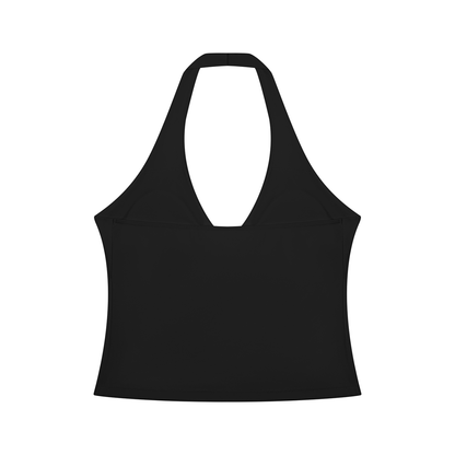 Tandem Halter Crop Top, women's activewear, view 2