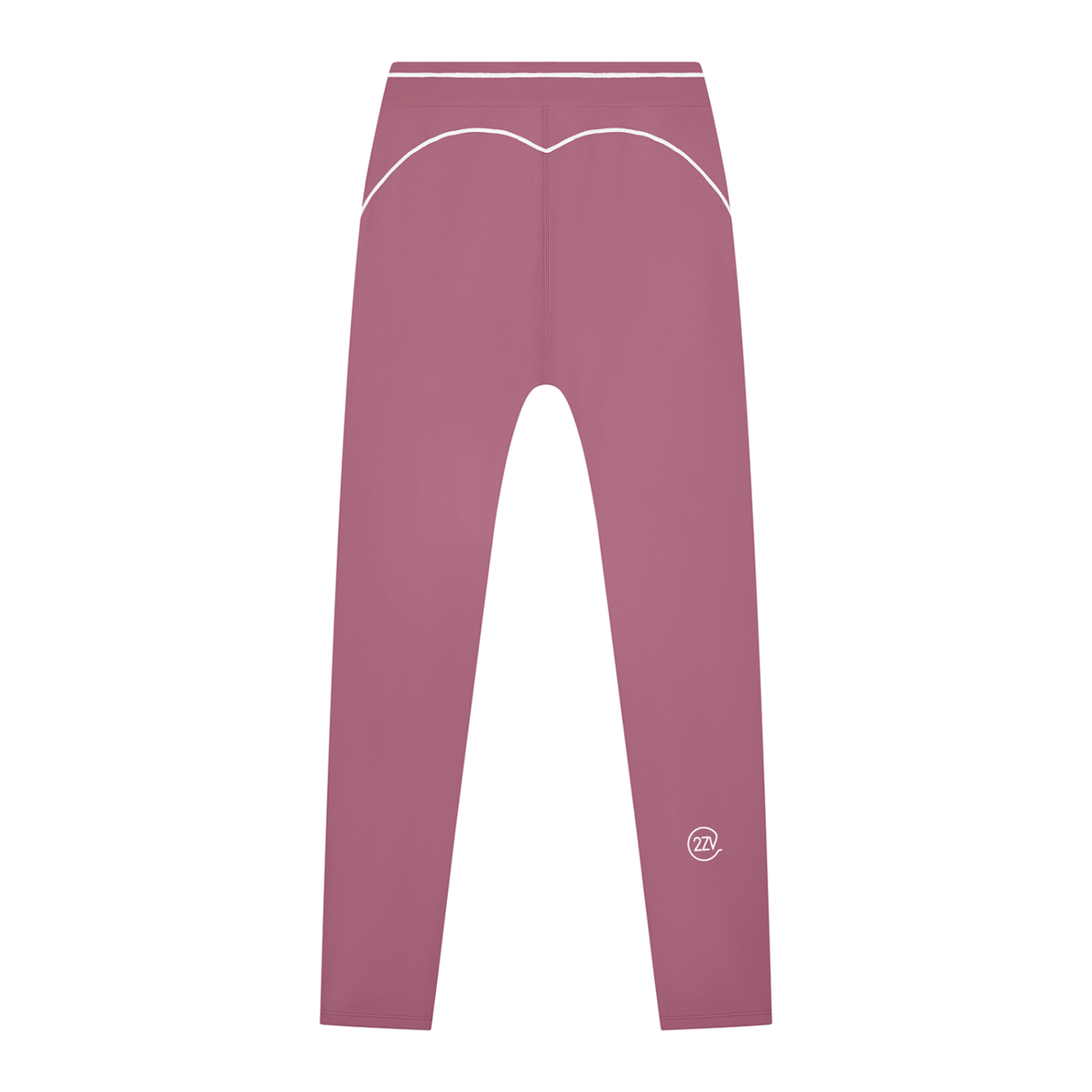 Stride Topstitch Leggings in Purple, women's activewear