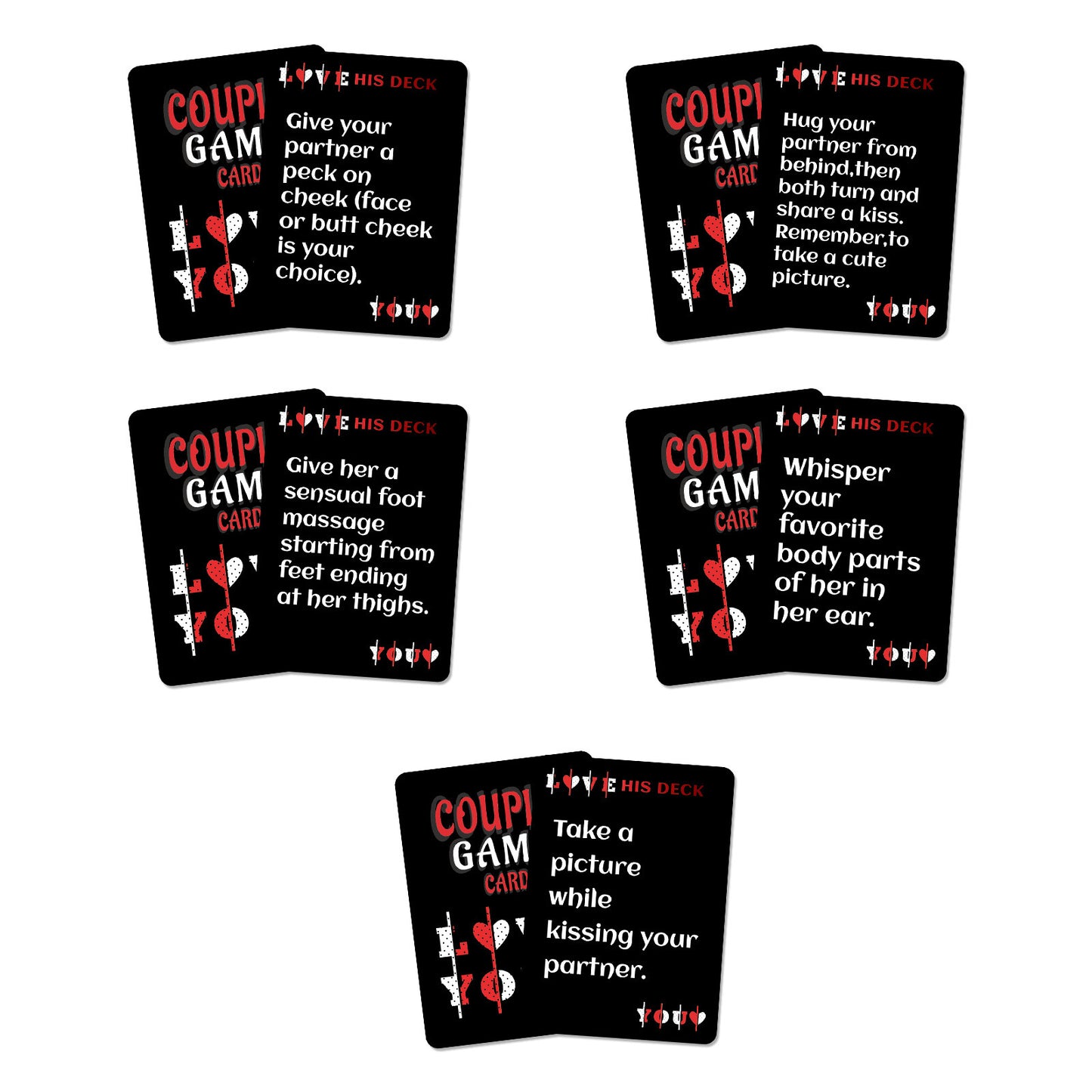 Couple Dating Dinner Essential Game Card