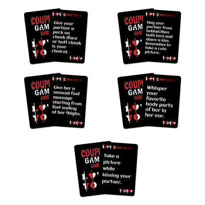 Couple Dating Dinner Essential Game Card