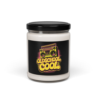 Scented Soy Candles with Black Lid, (4 and 9oz)
