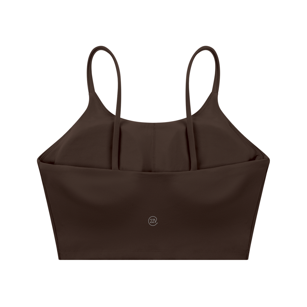 Tandem Spaghetti Strap Sports Bra in Coffee, women's activewear
