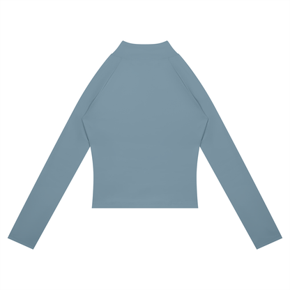 Block Cropped Track Jacket, women's activewear, view 9
