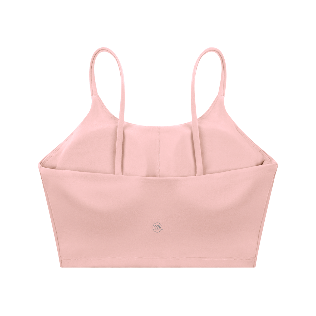 Tandem Spaghetti Strap Sports Bra in Pink, women's activewear