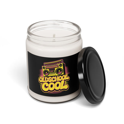 Scented Soy Candles with Black Lid, (4 and 9oz)