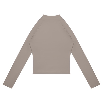 Block Cropped Track Jacket, women's activewear, view 8