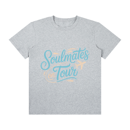 Soulmates on Tour Classic Tee in Formal Gray, unisex streetwear