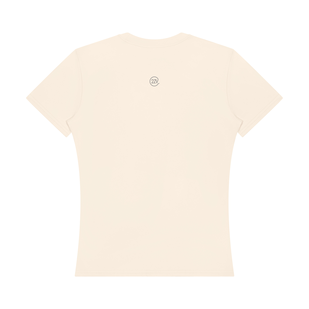 Stride Fitted Training Tee in Apricot, women's activewear