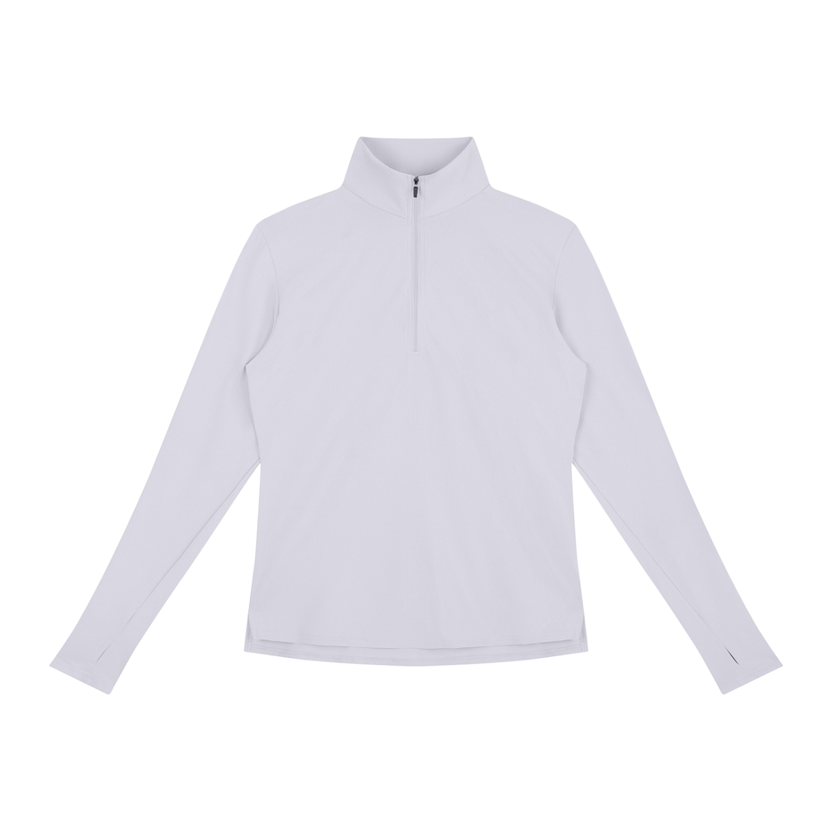 Recover Waffle Quarter-Zip in Light Purple, women's activewear