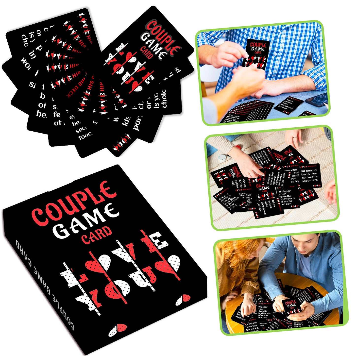 Couple Dating Dinner Essential Game Card