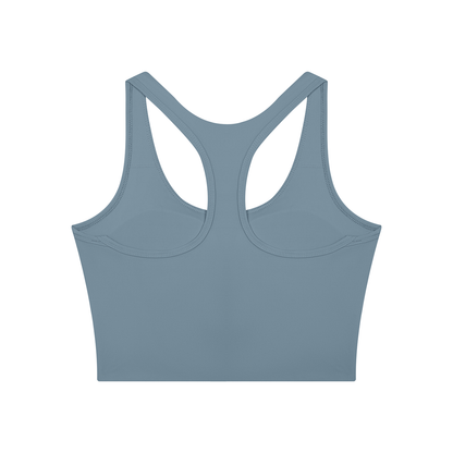 Block Two-Tone Crop Tank, women's activewear, view 12