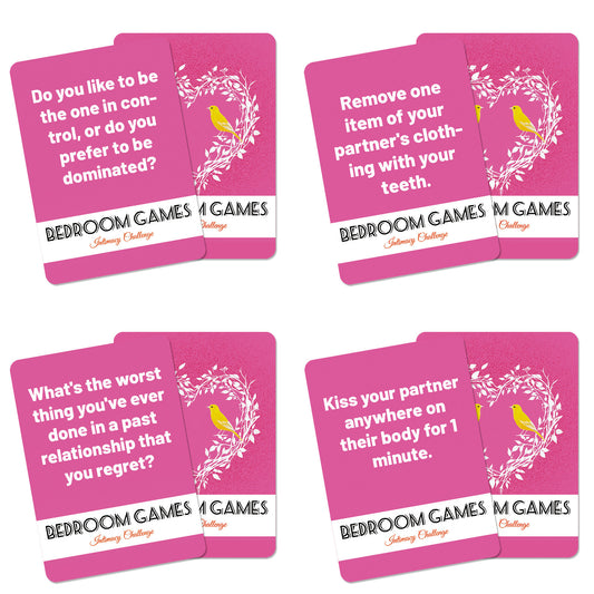Q & A Challenge Game New 50 Color Box Couple Cards