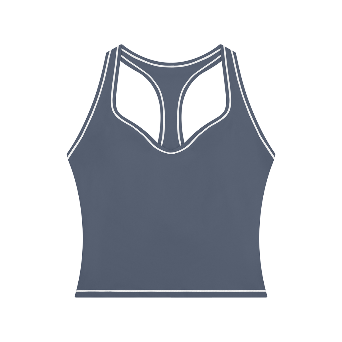 Stride Topstitch Crop Tank, women's activewear, view 7