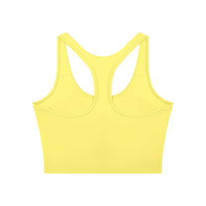 Block Two-Tone Crop Tank, women's activewear, view 8