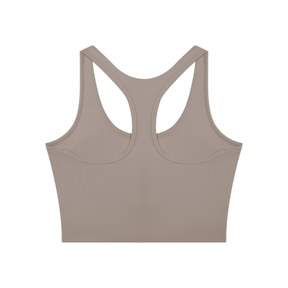 Block Two-Tone Crop Tank, women's activewear, view 10