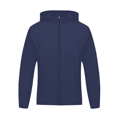 Recover Lightweight Zip Hoodie in Dark Blue, unisex activewear