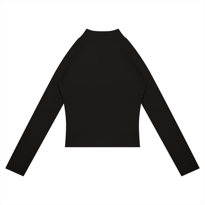 Block Cropped Track Jacket, women's activewear, view 2