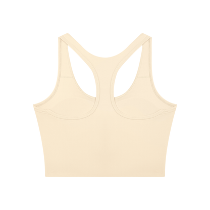 Block Two-Tone Crop Tank, women's activewear, view 3