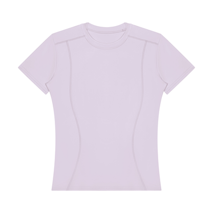 Stride Fitted Training Tee, women's activewear