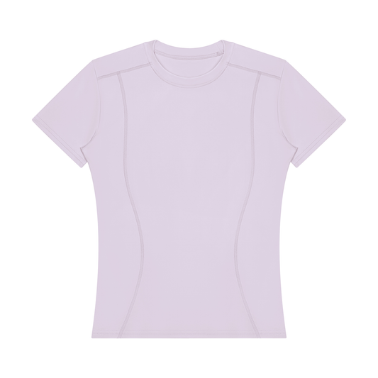 Stride Fitted Training Tee, women's activewear