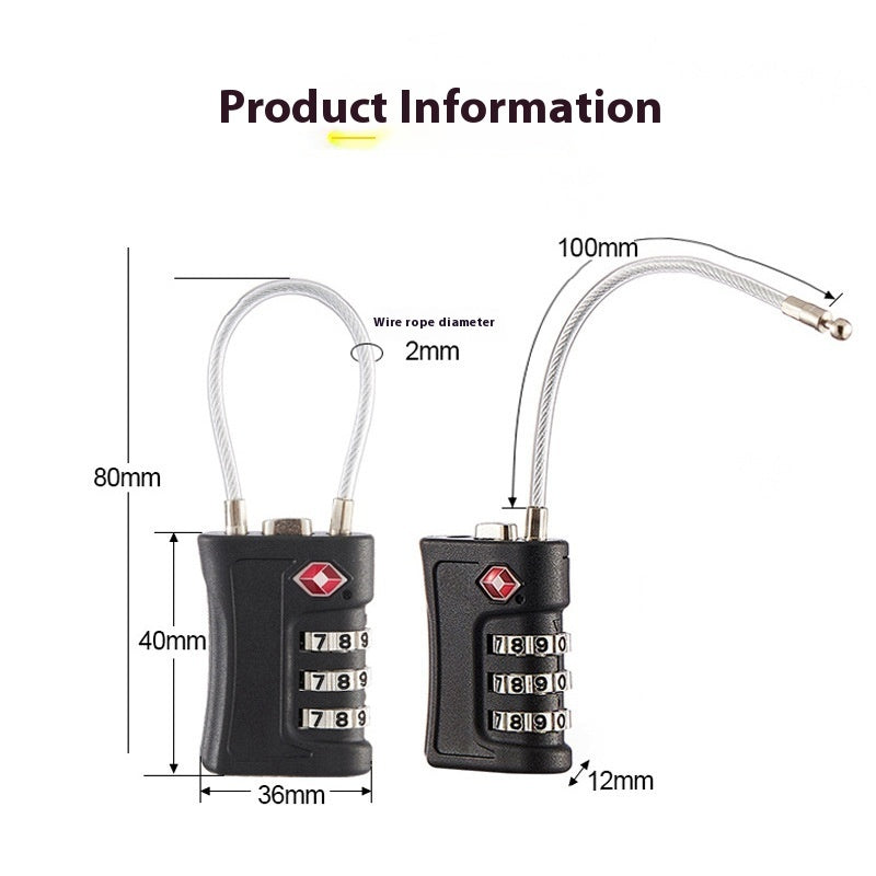 TSA Lock Luggage And Suitcase Storage